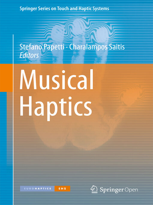 Title details for Musical Haptics by Stefano Papetti - Available